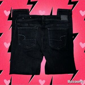 American Eagle Black Jegging Jeans